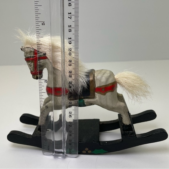 Folk Vintage Rocking Horse Holiday - Picture 14 of 15